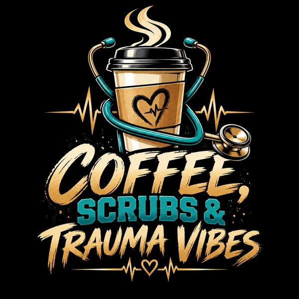 Coffee, Scrubs & Trauma Vibes