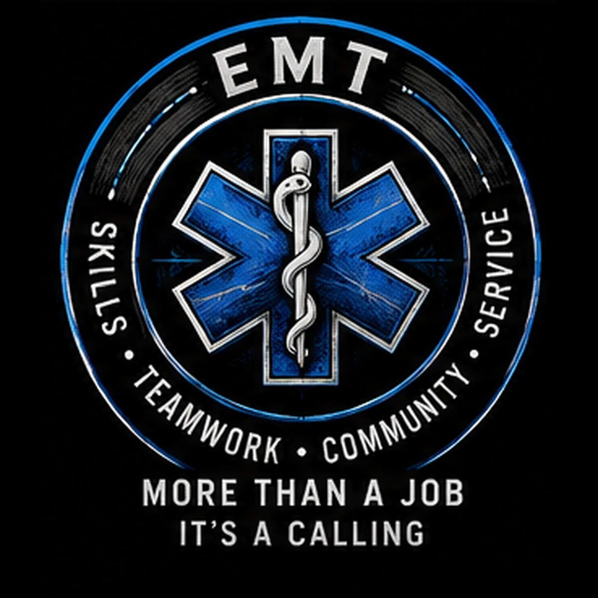 EMT Badge: More Than a Job