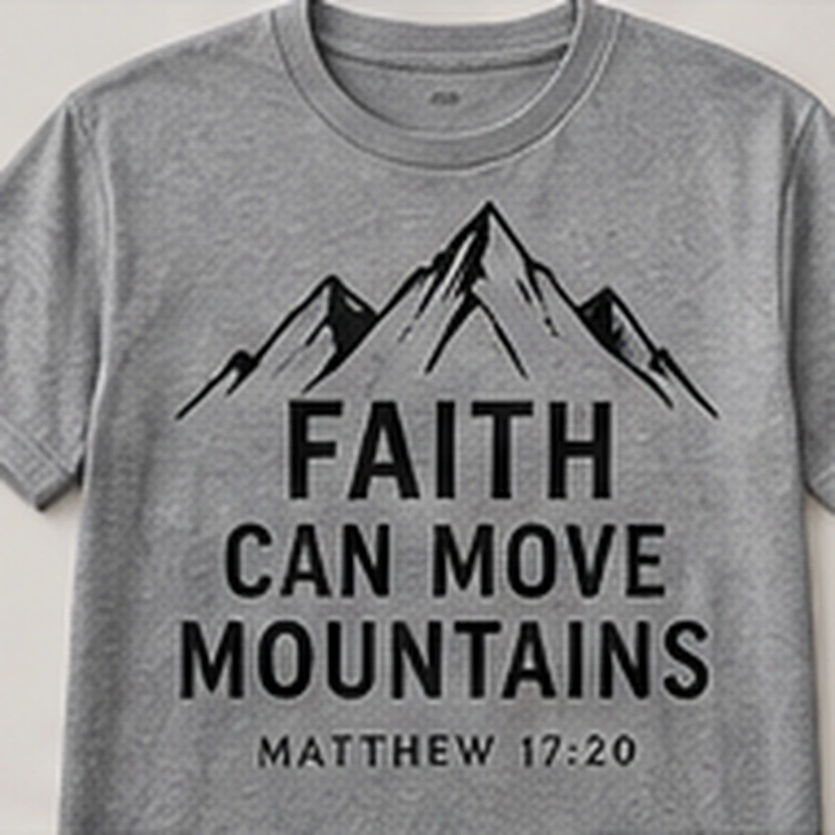 Faith Can Move Mountains