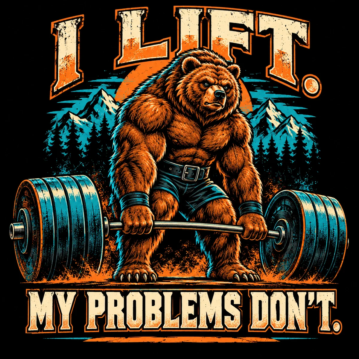 I Lift. My Problems Don't.