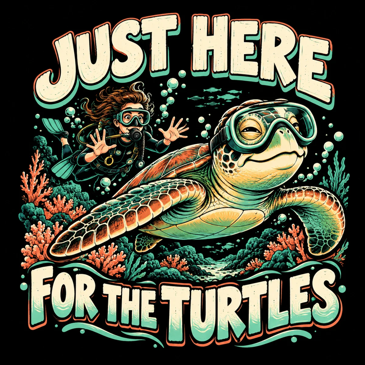 Just Here for the Turtles