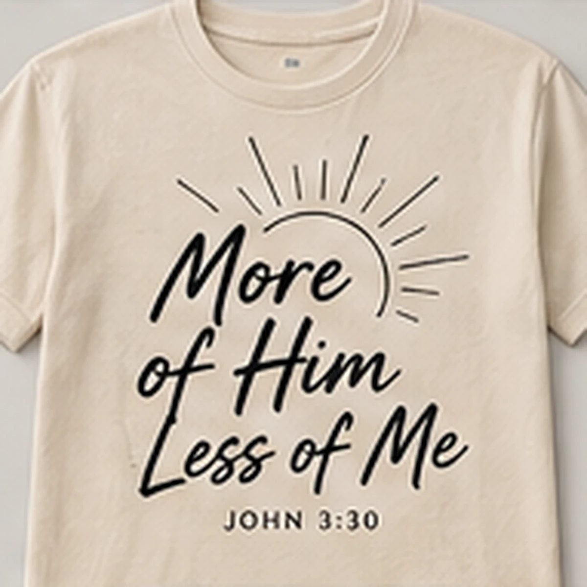 More of Him, Less of Me