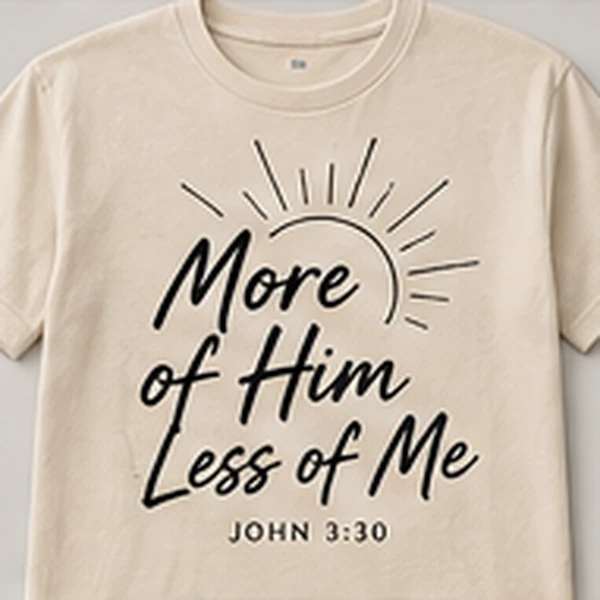 More of Him, Less of Me