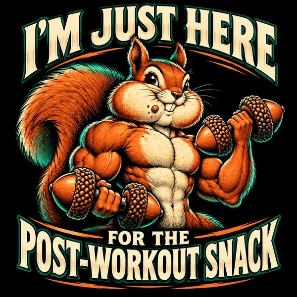 I'm Just Here for the Post-Workout Snack