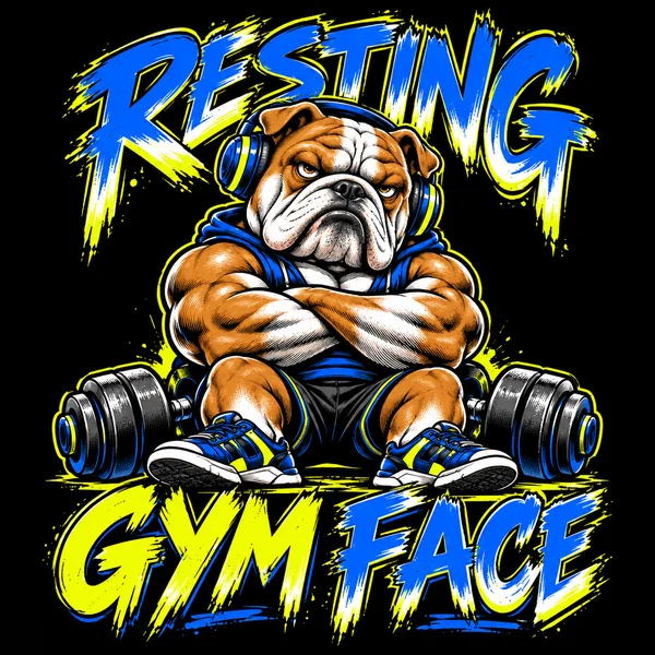Resting Gym Face