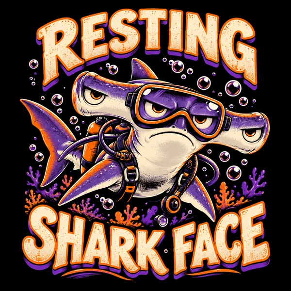 Resting Shark Face