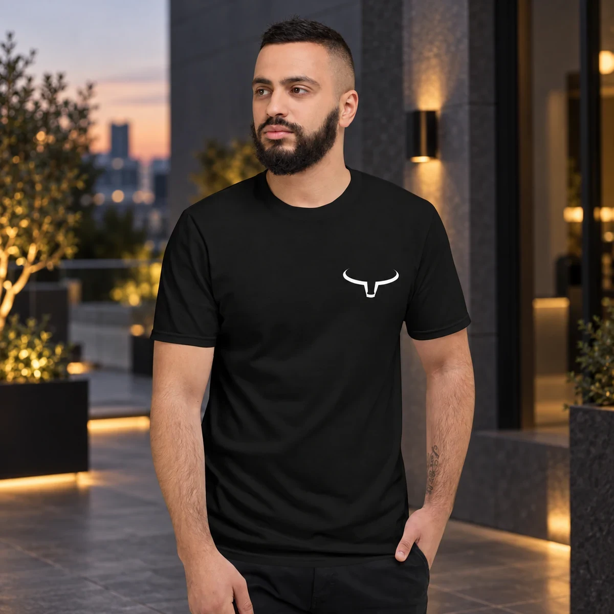 SteelHorn Logo Tee