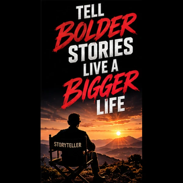 Tell Bolder Stories. Live a Bigger Life.