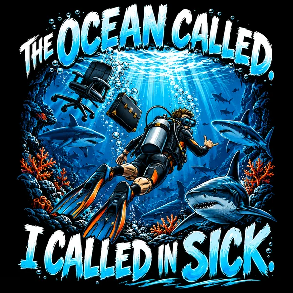 The Ocean Called. I Called in Sick.