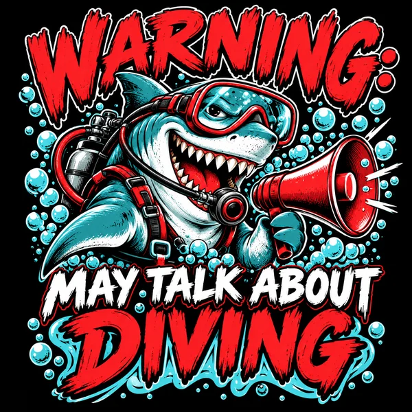 Warning: May Talk About Diving